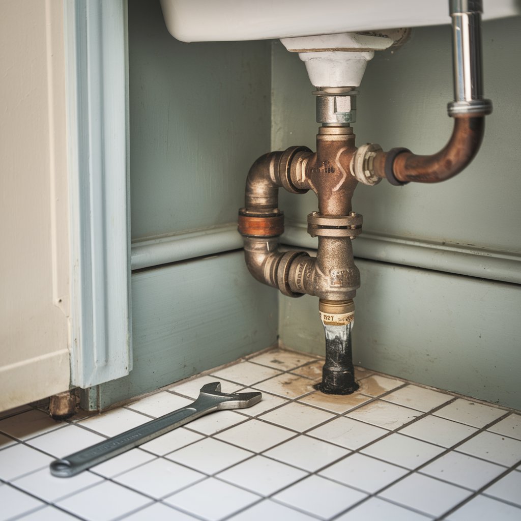 bathroom pipe fitting