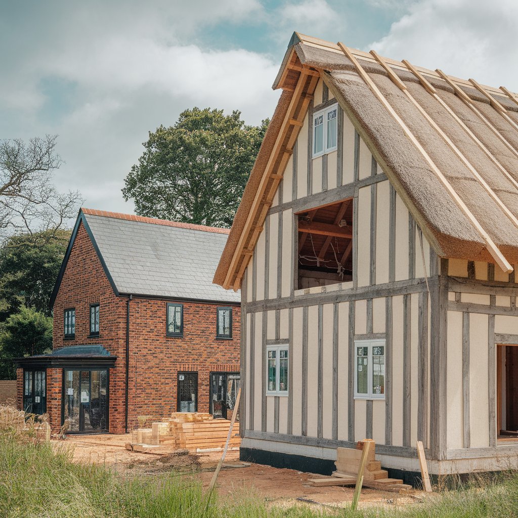 timber frame vs brick