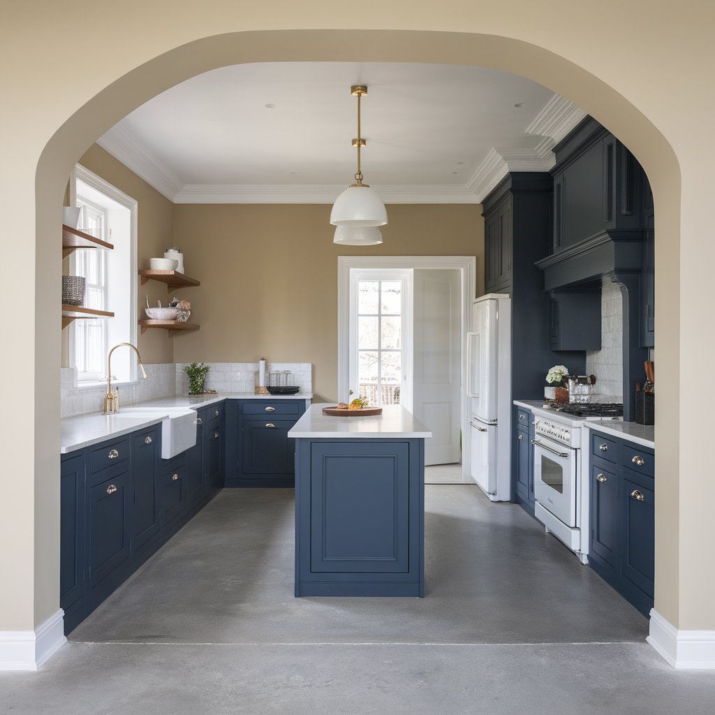 modern kitchen colours