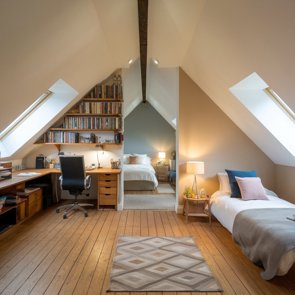 loft bedroom ideas for small rooms