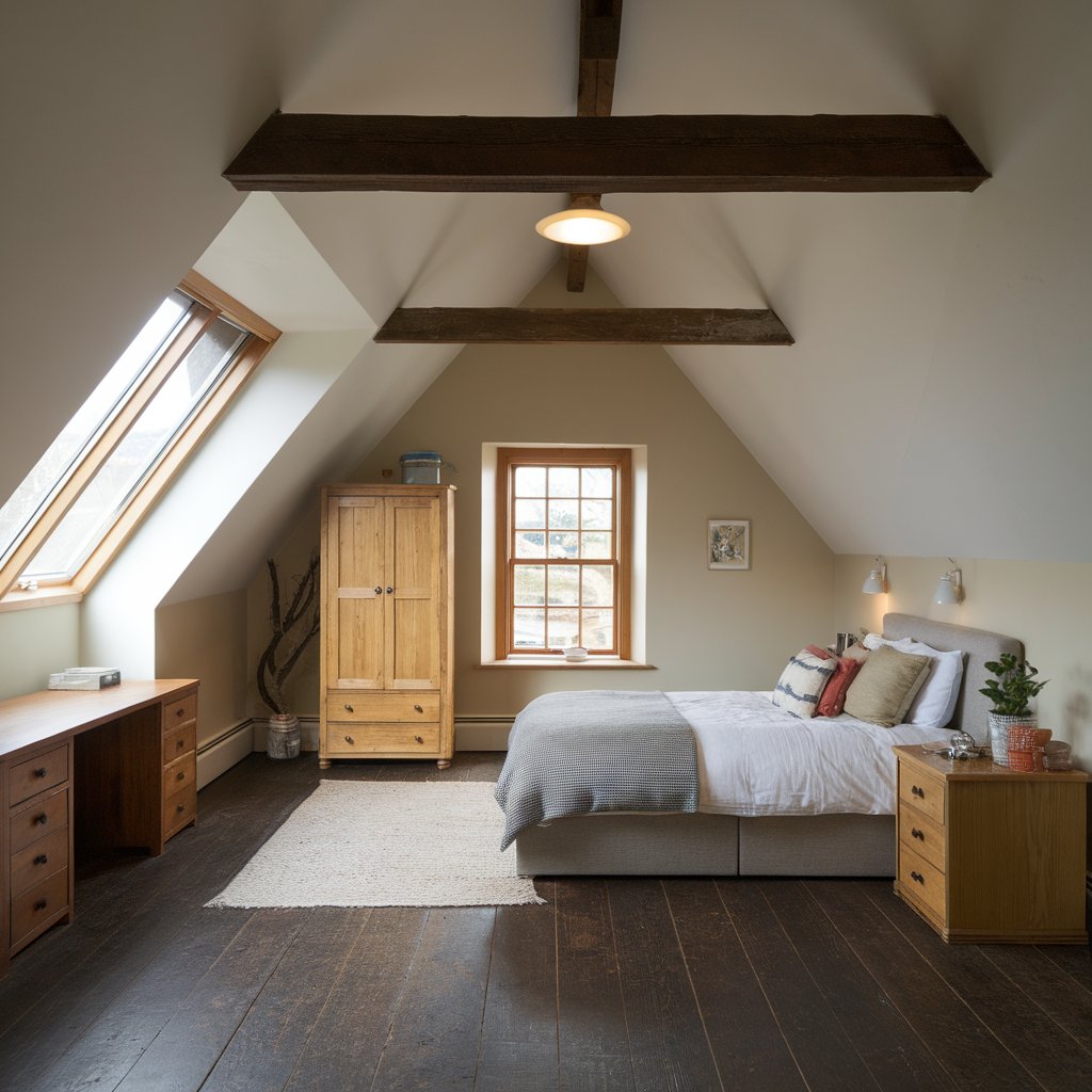 bedroom ideas for loft rooms