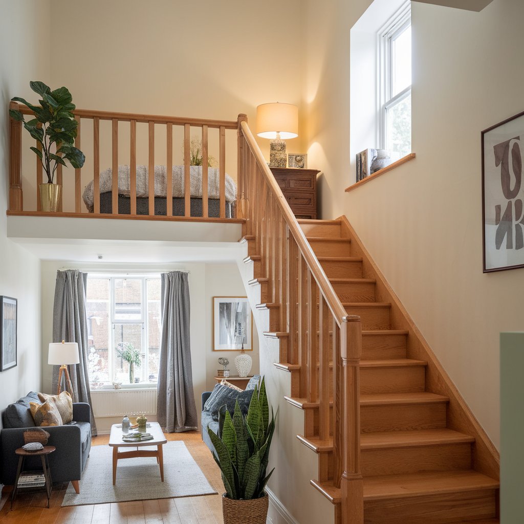 loft conversion stairs small space