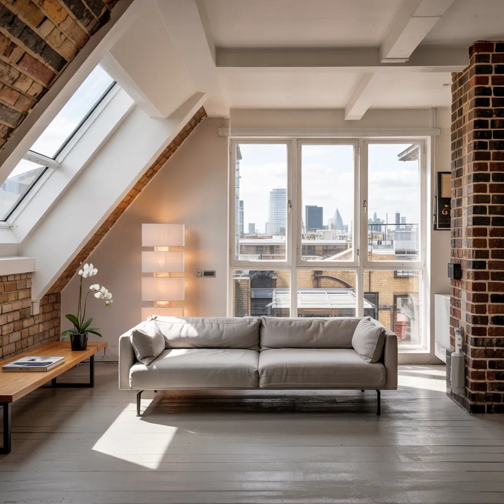 converted loft london